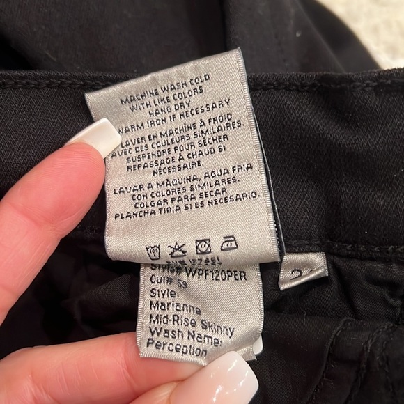 New Wildfox Marianne Perception Skinny Jeans Black Size 24 NWOT 24X29 - Picture 10 of 10